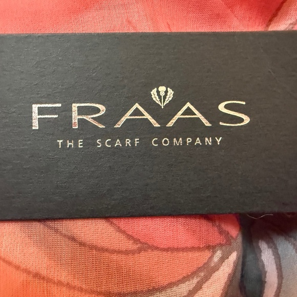 Fraas Cotton-Silk Blend Floral Scarf – New with tag - Picture 10 of 14